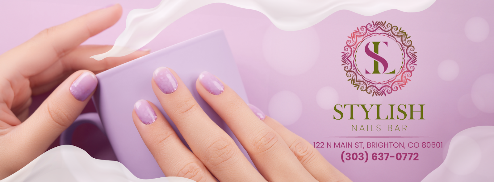 Stylish Nails Brighton logo